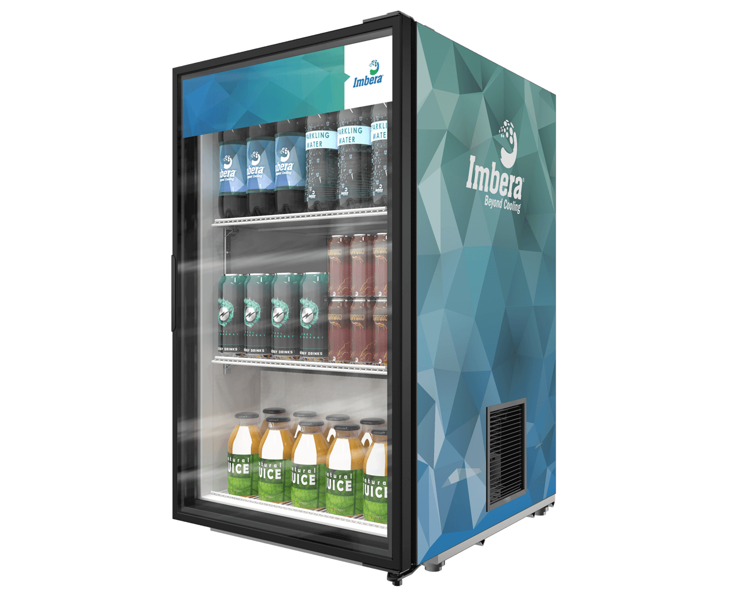 Imbera VR06 HC 21" One Section Glass Door Merchandiser - (1) Right Hinge Door, 115v