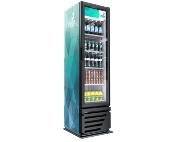 Imbera VR08 HC One Section Glass Door Merchandiser - (1) Right Hinge Door, 115v