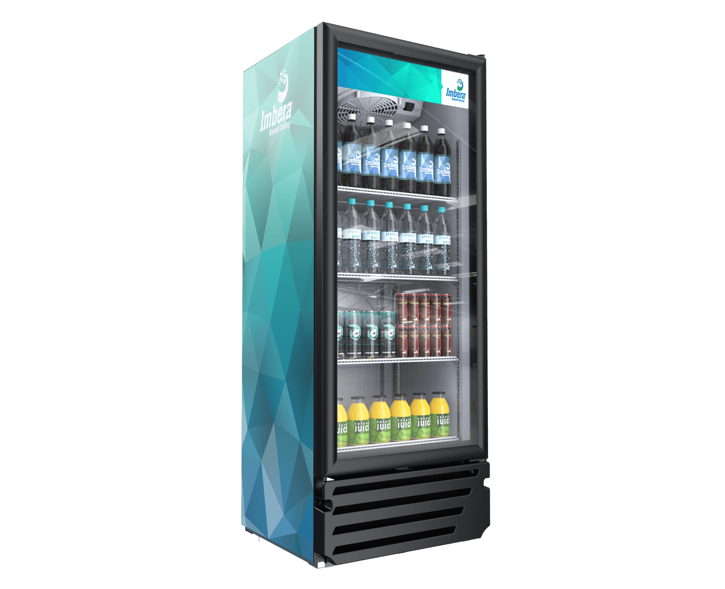 Imbera VR12 HC  One Section Glass Door Merchandiser - (1) Right Hinge Door, 115v