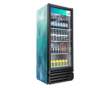 Imbera VR12 HC  One Section Glass Door Merchandiser - (1) Right Hinge Door, 115v