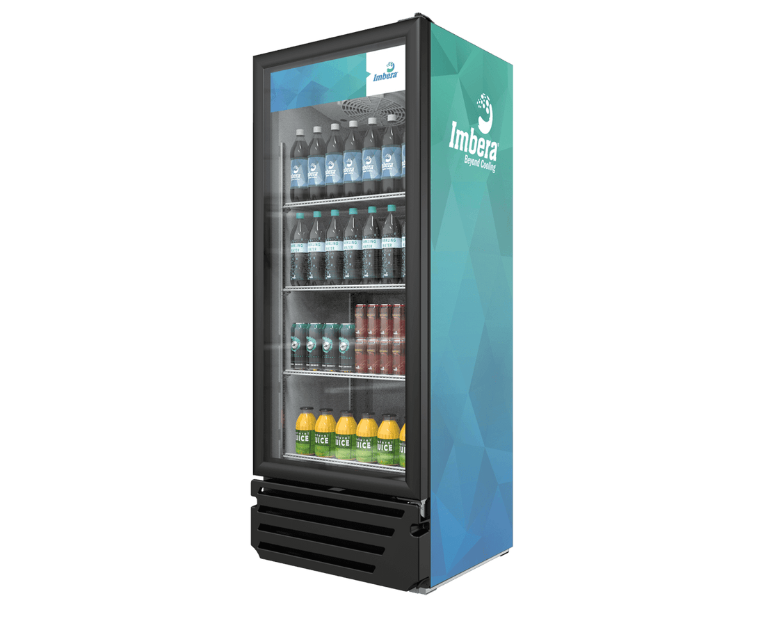 Imbera VR12 HC  One Section Glass Door Merchandiser - (1) Right Hinge Door, 115v