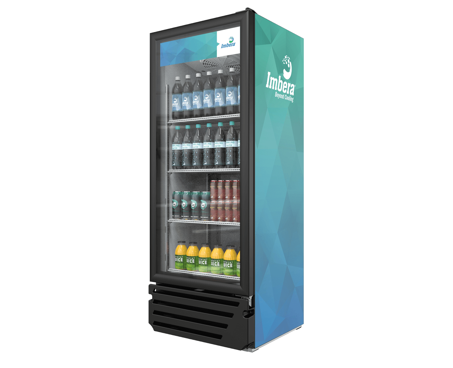 Imbera VR12 HC  One Section Glass Door Merchandiser - (1) Right Hinge Door, 115v