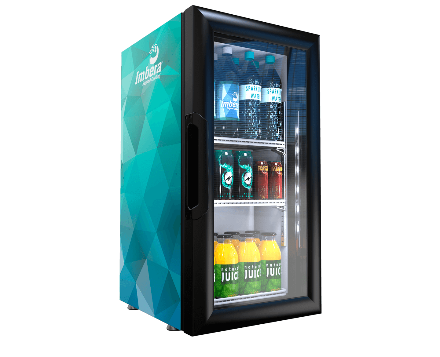 Imbera VR1.5 HC One Section Glass Door Merchandiser - (1) Right Hinge Door, 115v