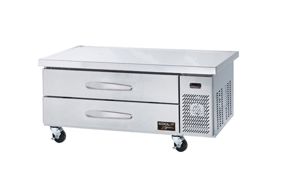 Kool-It Signature KCB-60-2M Chef Base Refrigerator, 60"W, 2-Drawer, Stainless Steel, 9.8 cu. ft.