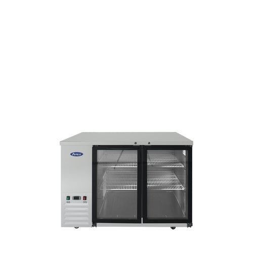 Atosa MBB48GGR — 48″ Back Bar Cooler with Glass Doors