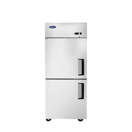 Atosa MBF8010GRL — Top Mount Two (2) Divided Door Reach-in Refrigerator, Left-hand Hinge