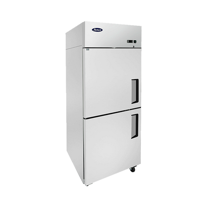 Atosa MBF8010GRL — Top Mount Two (2) Divided Door Reach-in Refrigerator, Left-hand Hinge