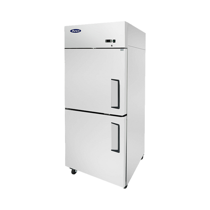 Atosa MBF8010GRL — Top Mount Two (2) Divided Door Reach-in Refrigerator, Left-hand Hinge