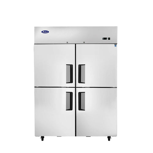 Atosa MBF8008GR — Top Mount Four (4) Divided Door Reach-in Freezer