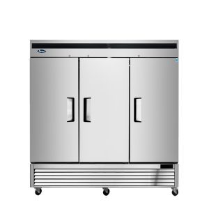 Atosa MBF8508GR — Bottom Mount Three (3) Door Reach-in Refrigerato