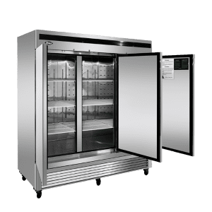 Atosa MBF8508GR — Bottom Mount Three (3) Door Reach-in Refrigerato