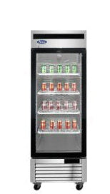 Atosa MCF8701GR — One (1) Glass Door Reach-in Freezer