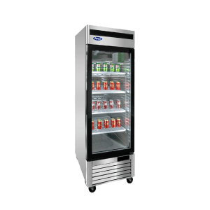 Atosa MCF8701GR — One (1) Glass Door Reach-in Freezer