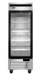 Atosa MCF8701GRL — One (1) Glass Door Reach-in Freezer
