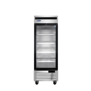 Atosa MCF8701GRL — One (1) Glass Door Reach-in Freezer