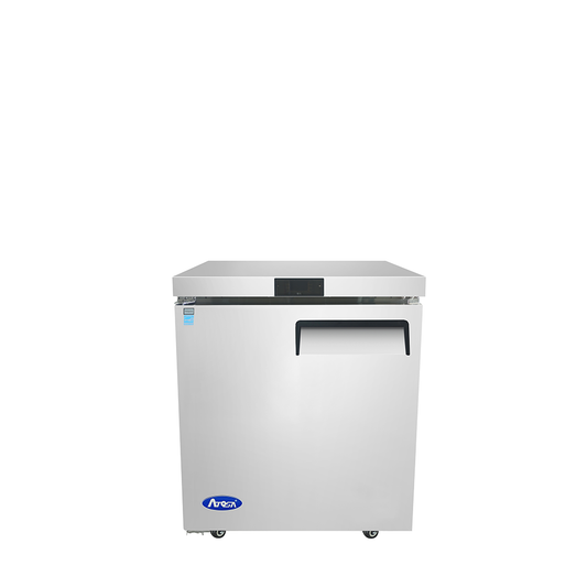 Atosa MGF8401GRL — 27″ Undercounter Refrigerator, Left-hand Hinge