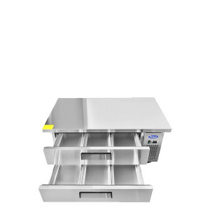 Atosa MGF8451GR — 52″ Refrigerated Chef Base