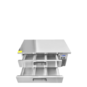 Atosa MGF8452GR — 60″ Refrigerated Chef Base, Extended Top