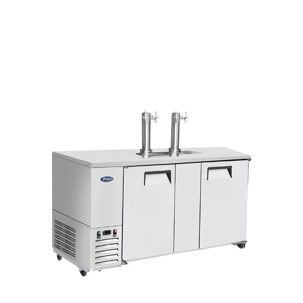 Atosa MKC68GR — 68″ Direct Draw Keg Cooler