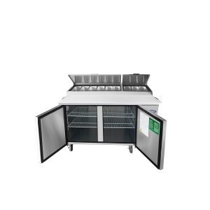 Atosa MPF8202GR — 67″ Refrigerated Pizza Prep. Table