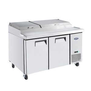 Atosa MPF8202GR — 67″ Refrigerated Pizza Prep. Table
