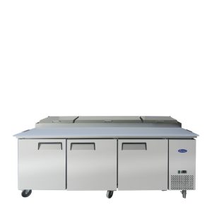 MPF8203GR — 93″ Refrigerated Pizza Prep. Table