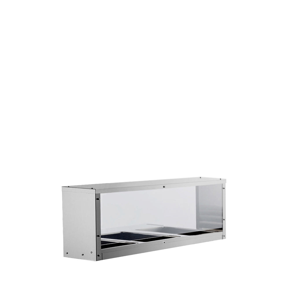 Atosa MROS-3ST — Overshelf/Sneezeguard for CSTEA-3C