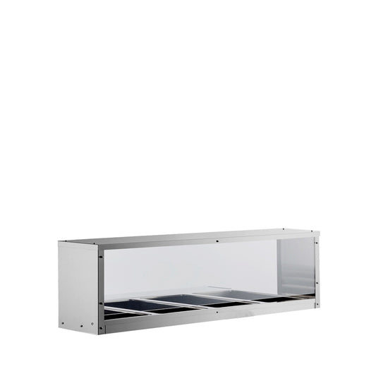 Atosa MROS-4ST — Overshelf/Sneezeguard for CSTEA-4C