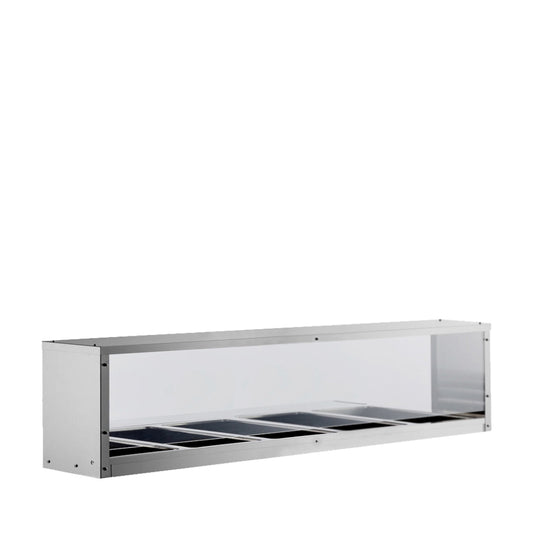 Atosa MROS-5ST — Overshelf/Sneezeguard for CSTEB-5C