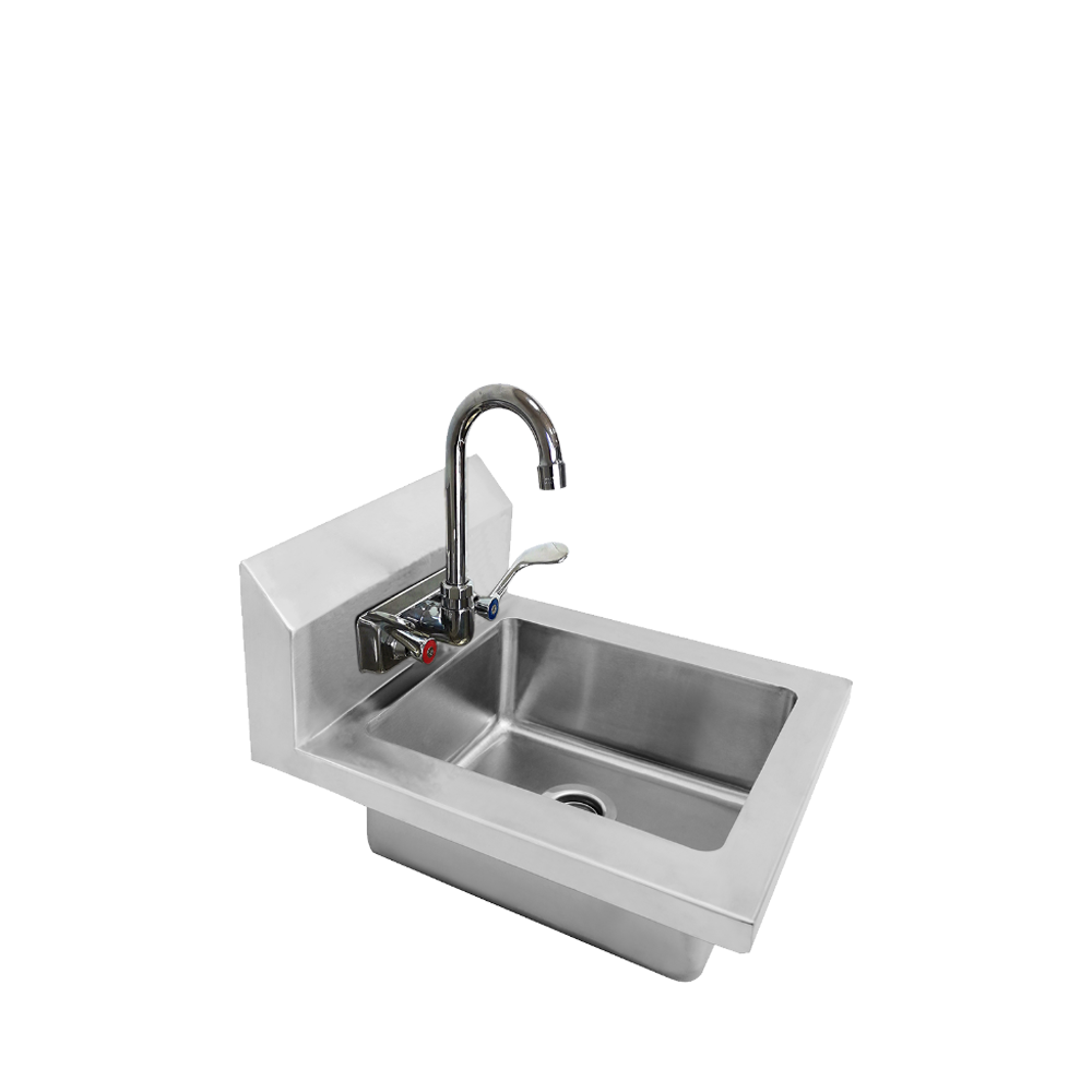 Atosa MRS-HS-14 — 14″ Hand Sink with Wrist Blade Handles