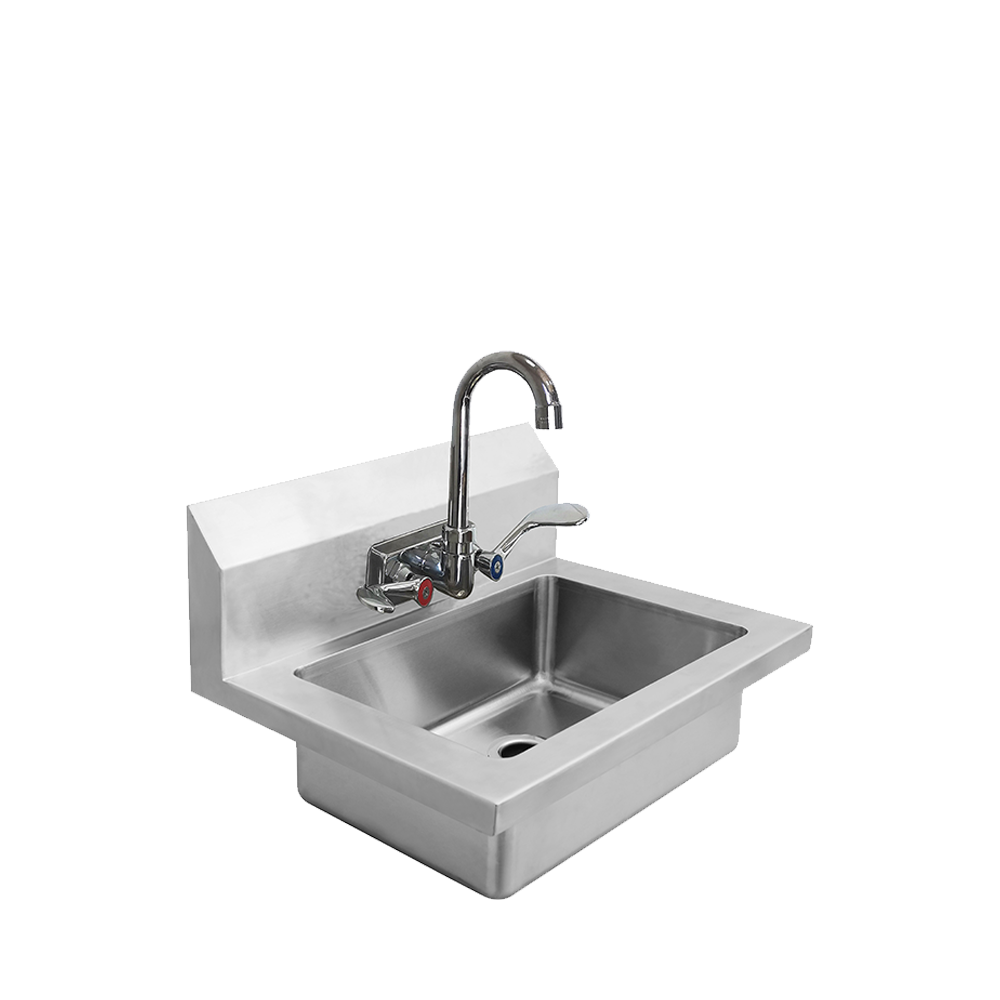 Atosa MRS-HS-18 — 18″ Hand Sink with Wrist Blade Handles