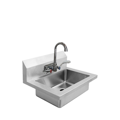 Atosa MRS-HS-18 — 18″ Hand Sink with Wrist Blade Handles