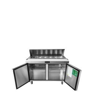 Atosa MSF8303GR — 60″ Refrigerated Standard Top Sandwich Prep. Table