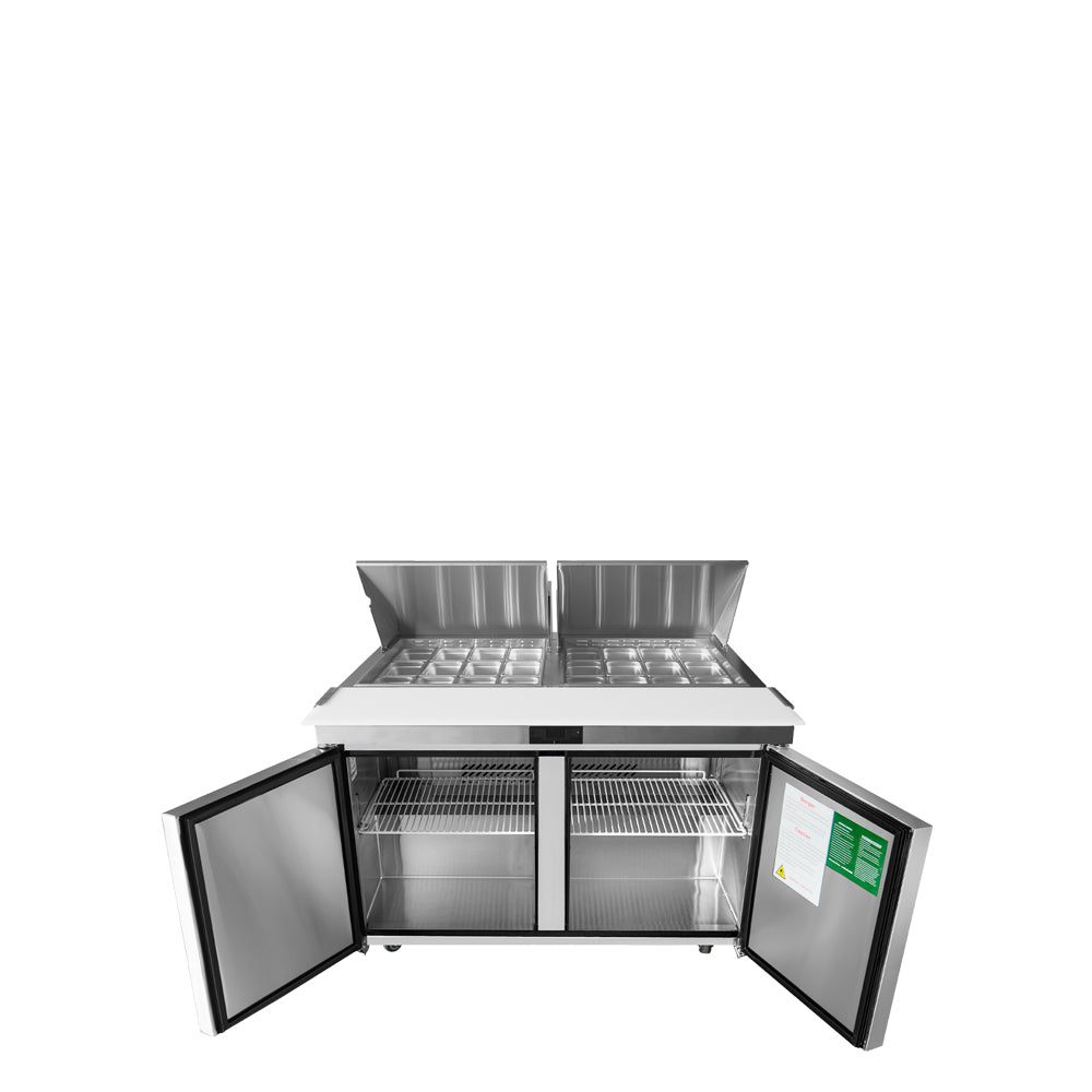 Atosa MSF8307GR — 60″ Refrigerated Mega Top Sandwich Prep. Table