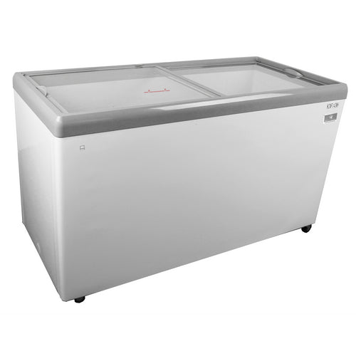 Kelvinator Chest Freezer Sliding Glass Lid Novelty Freezer 59.5" Long