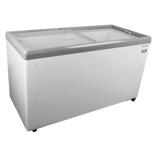 Kelvinator Chest Freezer Sliding Glass Lid Novelty Freezer 59.5" Long