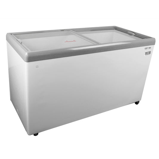 Kelvinator Chest Freezer Sliding Glass Lid Novelty Freezer 71" Long