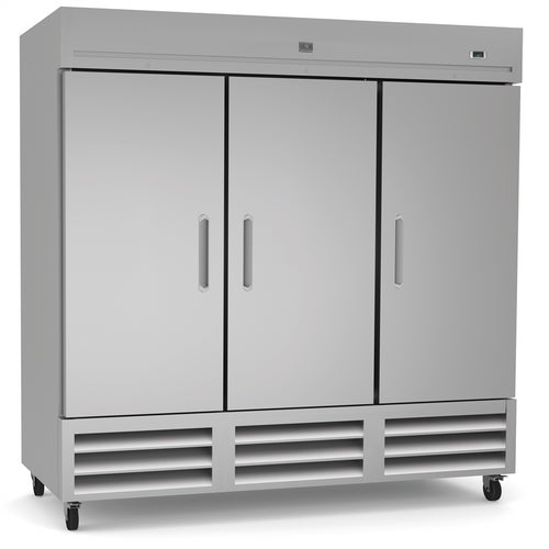 Kelvinator Refrigeration Equipment 3-Door Full Height Freezer 81" Long
