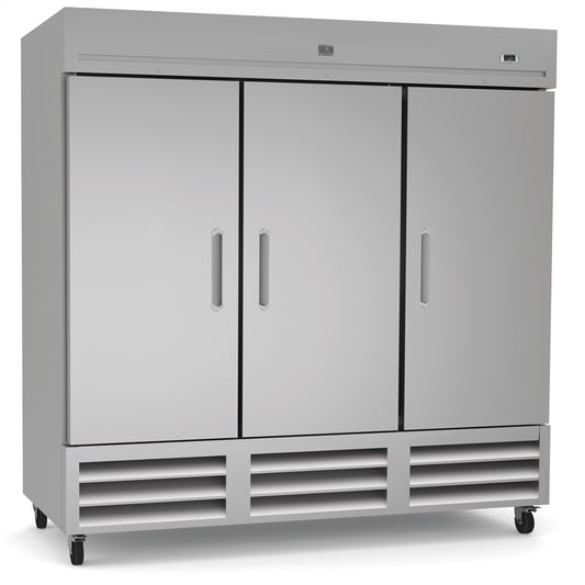 Kelvinator Refrigeration Equipment 3-Door Full Height Freezer 81" Long