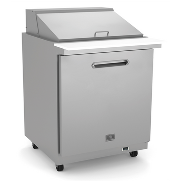 Kelvinator Refrigeration Equipment 1-Door Mega Top Prep 29" Long 9-1/6, 3-1/9 Pan