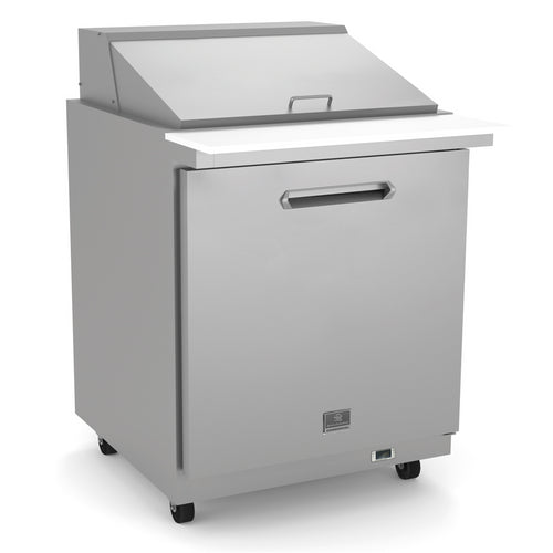 Kelvinator Refrigeration Equipment 1-Door Mega Top Prep 29" Long 9-1/6, 3-1/9 Pan