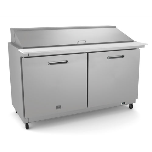 Kelvinator Refrigeration Equipment 2-Door Mega Top Prep 61" Long 24-1/6 Pan