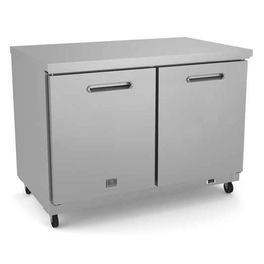 Kelvinator Refrigeration Equipment 2-Door Refrigerator Under Counter 48" Long