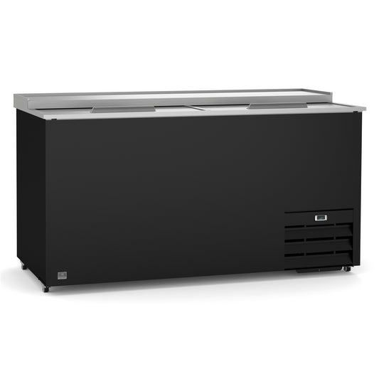 Kelvinator Refrigeration Equipment Slide Top Bottle Cooler 65" Long