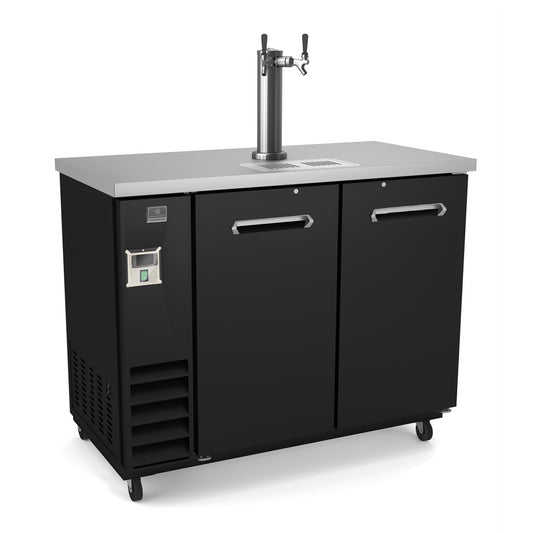 Kelvinator Refrigeration Equipment 2-Door 1-Tower Draft Box 49" Long