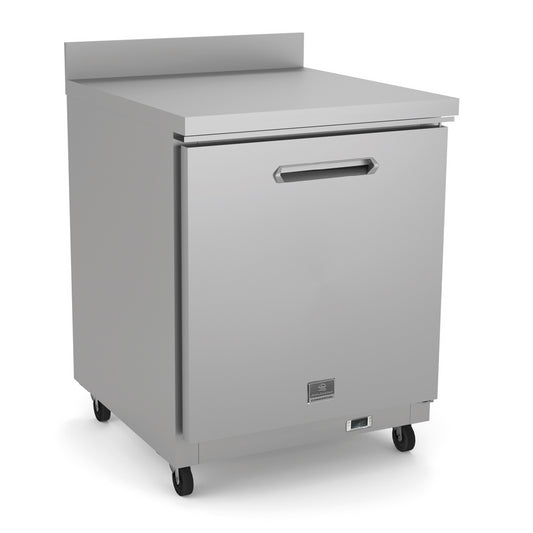 Kelvinator Refrigeration Equipment 1-Door Work Top Freezer 27" Long