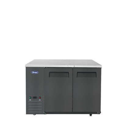 Atosa SBB69GRAUS2 — 69″ Black Shallow Depth Back Bar Cooler