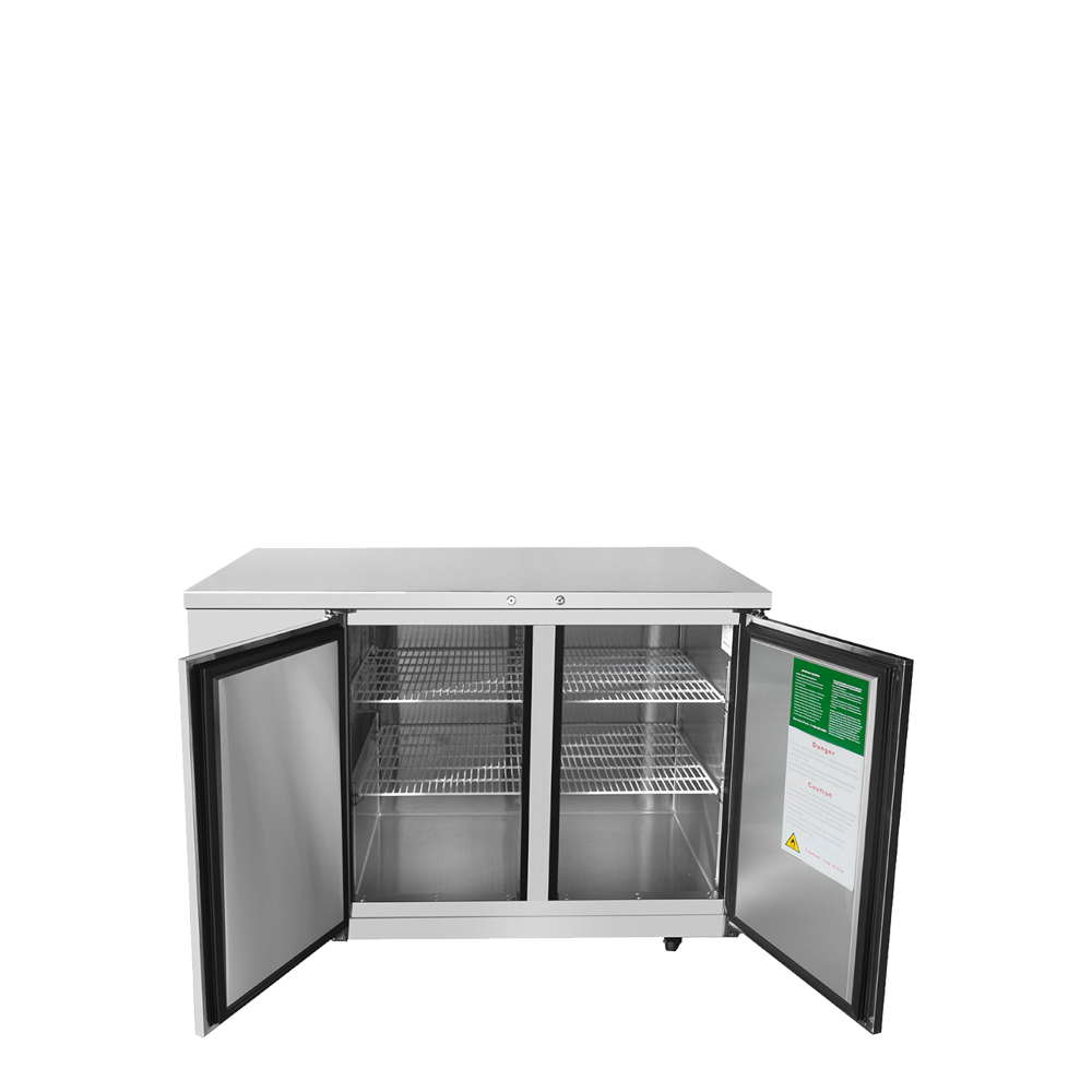 ATOSA SBB59GRAUS1 — 59″ Shallow Depth Back Bar Cooler