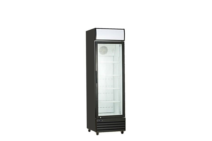 Kool-It KGM-13 Glass Door Merchandiser – LED Lighting, Auto-Defrost, Secure Locking Doors