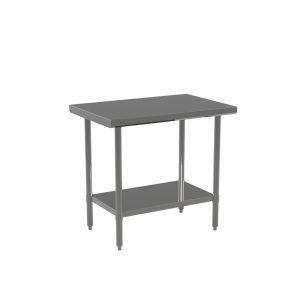 Atosa ST2430EC — 24″ x 30″ Work Table Flat Top Shelf Style